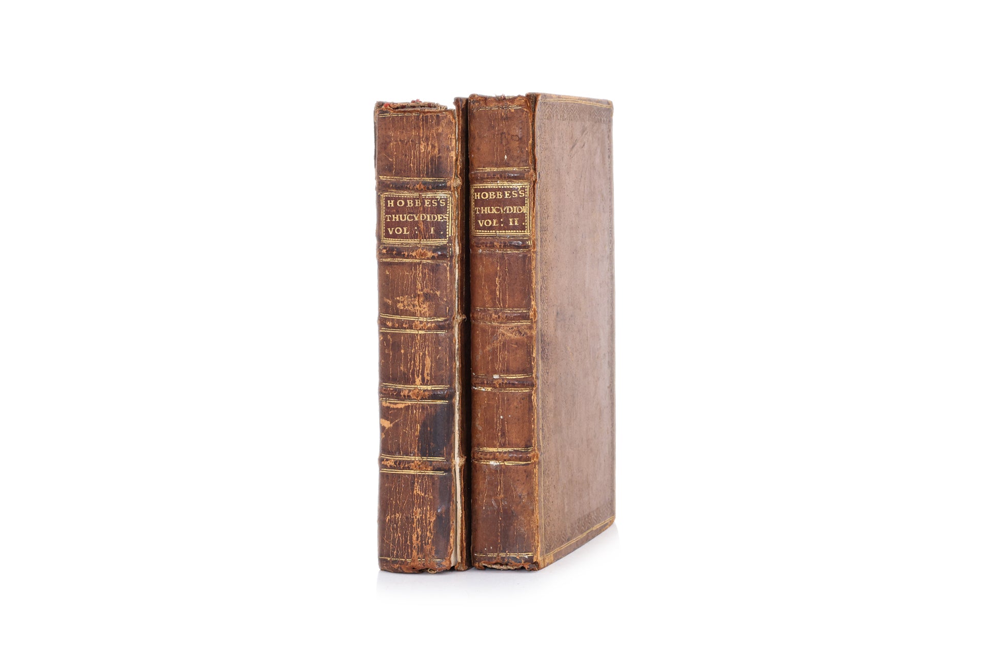 THE HISTORY OF THE GRECIAN WAR: IN EIGHT BOOKS WRITTEN BY THUCYDIDES VOL I AND II