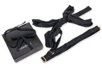 YVES SAINT LAURENT & MARNI - A BOW CHOKER AND A BELT