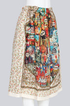 COMME DES GARCONS TRICOT - A 2015 GRAPHIC PRINT SKIRT