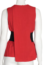 ALEXANDER WANG - A SLEEVELESS TOP WITH CINCHED WAIST