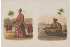 A GROUP OF THREE CHINESE ETHNOGRAPHIC AQUATINTS, ARTHUS BERTRAND AFTER EDMOND-FRANCOIS PARIS,C.1835