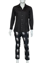 ANN DEMEULEMEESTER - A SHIRT AND TROUSER ENSEMBLE