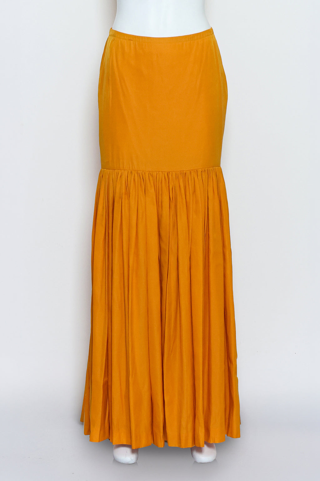DRIES VAN NOTEN - AN AMBER MAXI SKIRT