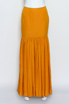 DRIES VAN NOTEN - AN AMBER MAXI SKIRT