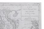 A 1779 FRENCH MAP OF THAILAND, MALAYSIA AND VIETNAM