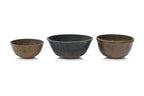 A GROUP OF SIX SOUTH EAST ASIAN BRONZE BOWLS