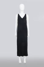RICK OWENS - 'DIRT' COLLECTION BLACK MAXI DRESS