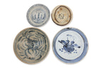 A GROUP OF EIGHT BLUE AND WHITE WARES