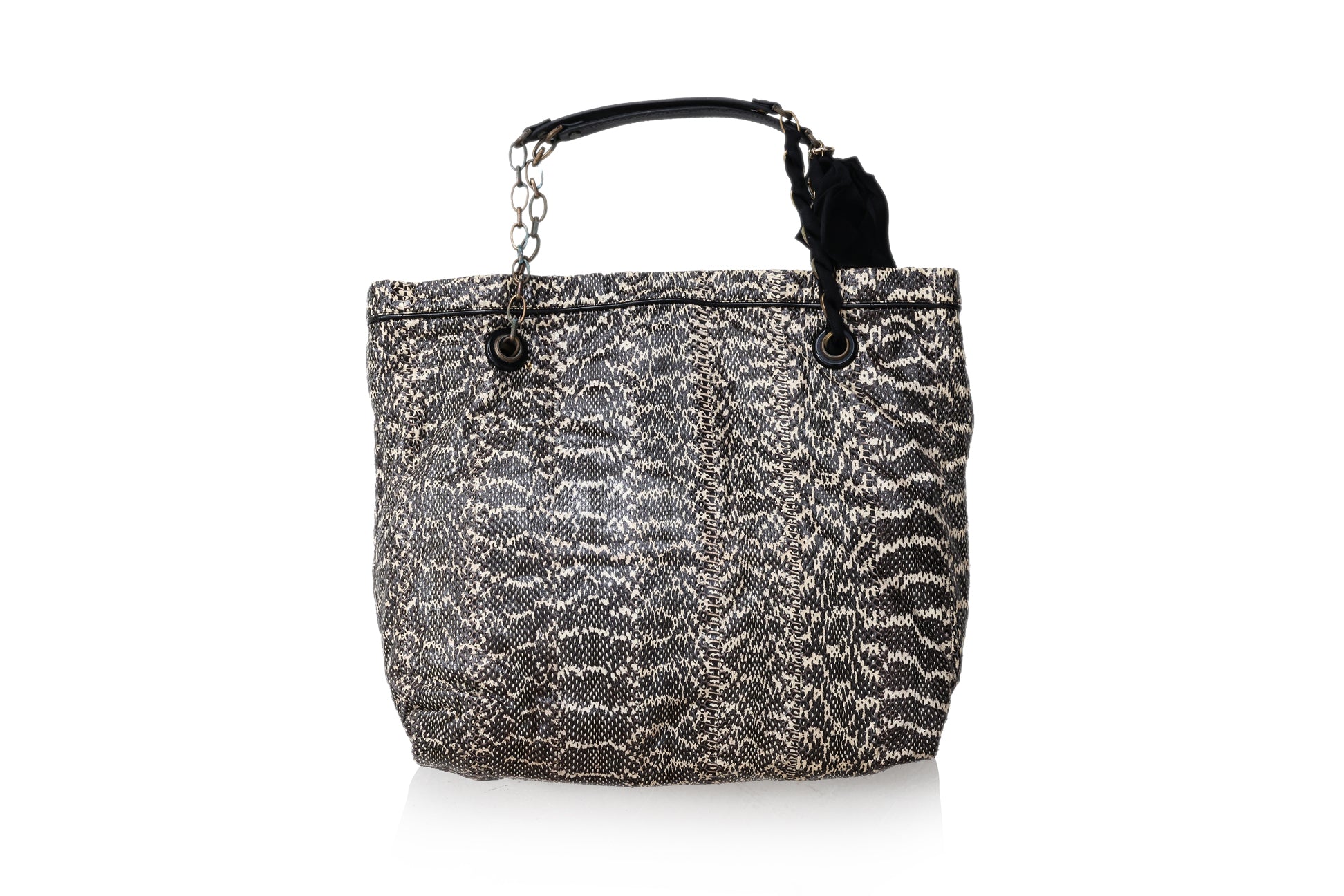 LANVIN - A SNAKESKIN TOTE