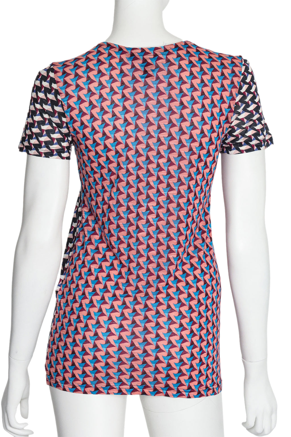 MARC BY MARC JACOBS - A SHORT SLEEVE GEOMETRIC PRINT SHIRT