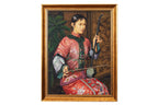 LIN JIN WU (CHINESE, 20TH CENTURY) - WOMAN PLAYING THE ERHU, 2006