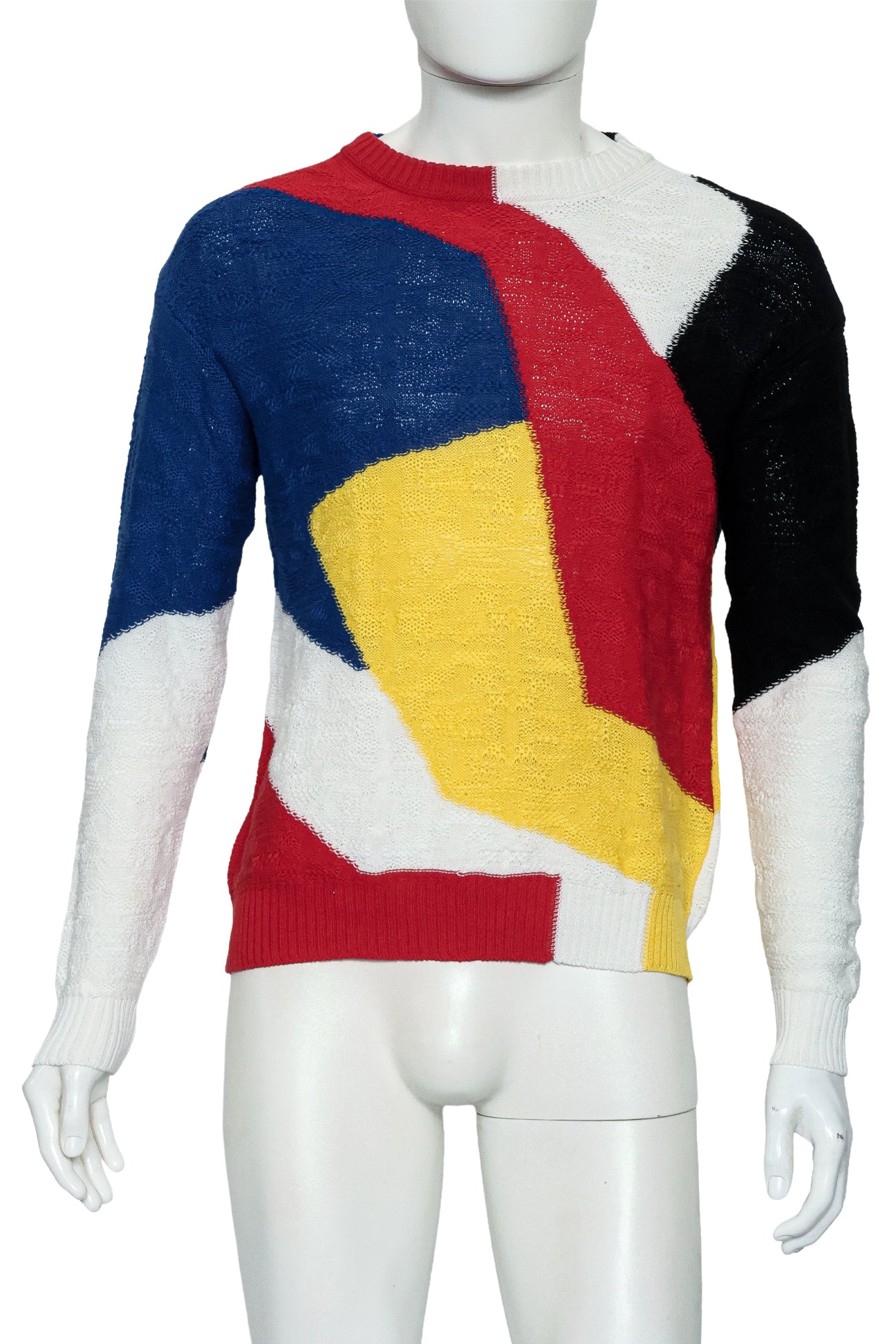 DAMIR DOMA ニット   44 DAMIR DOMA - A MULTICOLOURED COTTON KNIT JUMPER | Buy Now at