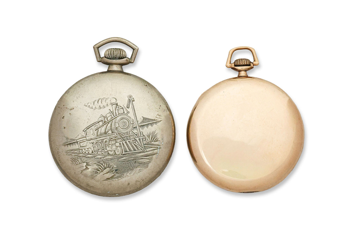 TWO WALTHAM POCKET WATCHES