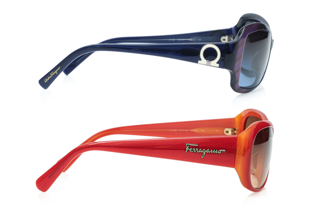 SALVATORE FERRAGAMO - TWO PAIRS OF SUNGLASSES
