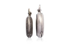 TWO SILVER CASED POCKET WATCHES
