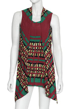 MARNI - A TRIBAL PRINT LAYERED TOP
