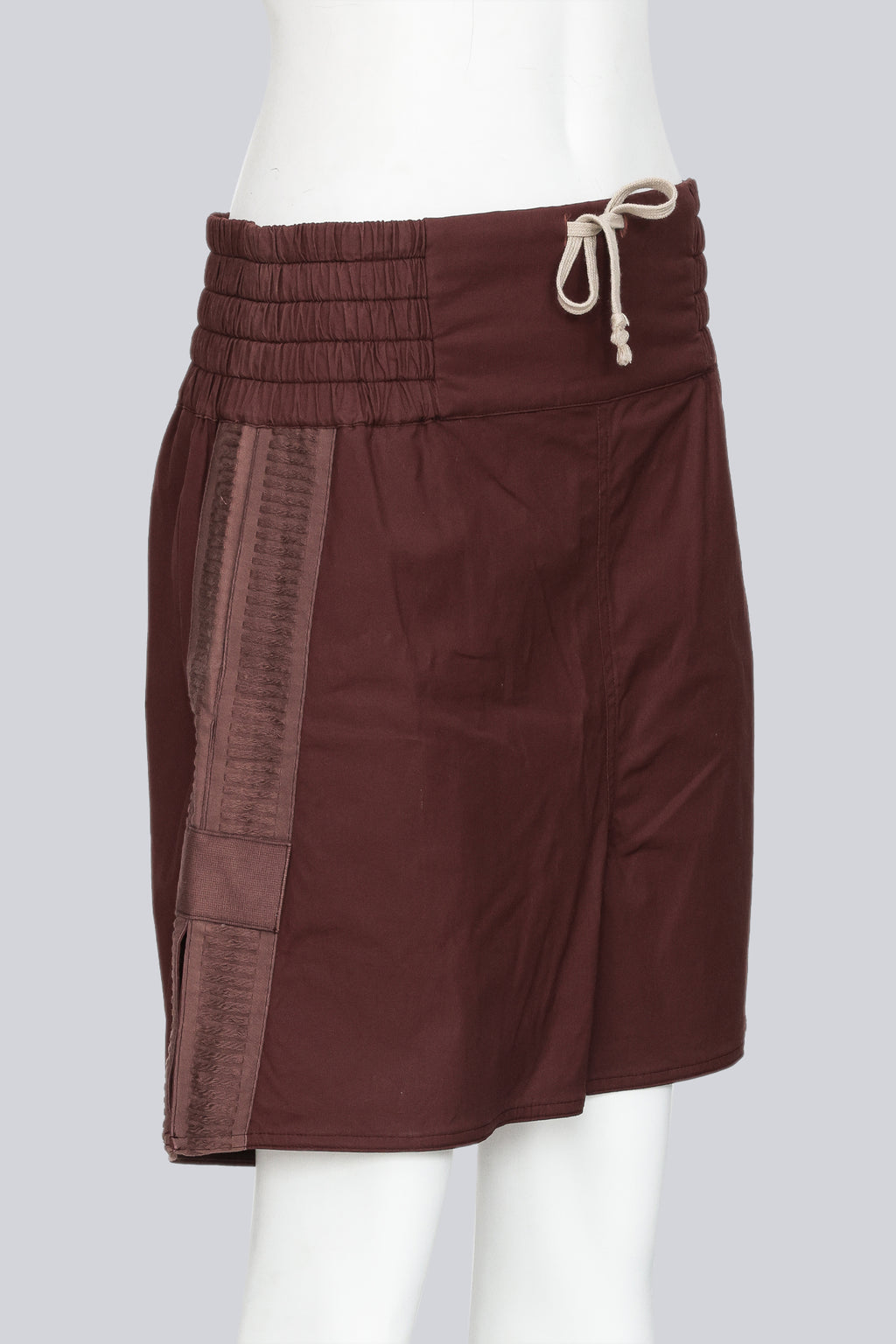 RICK OWENS - A F/W 2014 'MOODY' BLOOD DRAWSTRING SHORTS