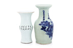 TWO PORCELAIN VASES