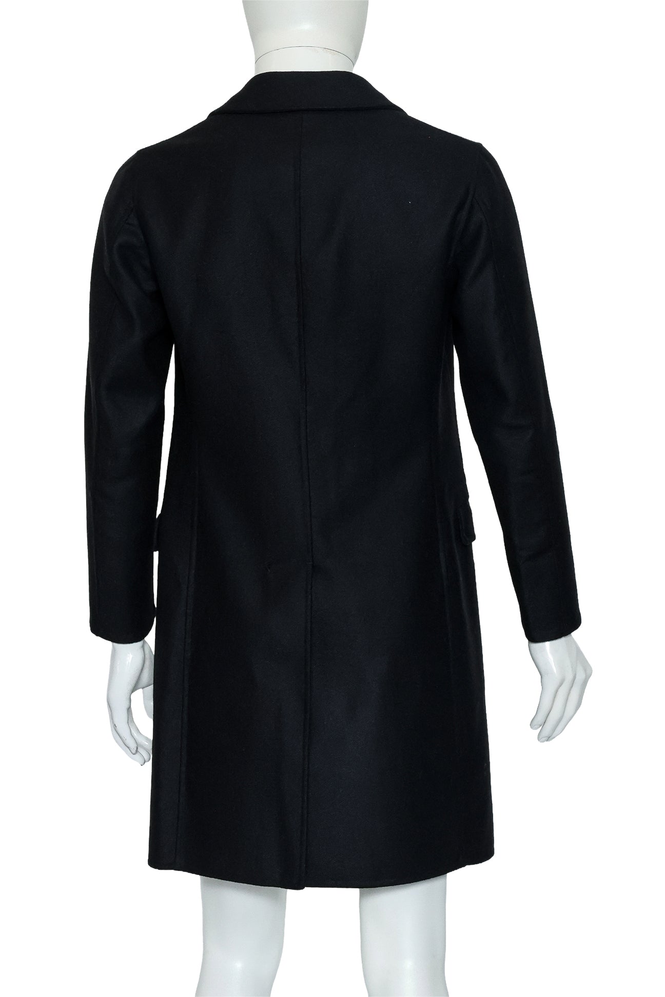 JIL SANDER - A CAMEL HAIR OVERCOAT
