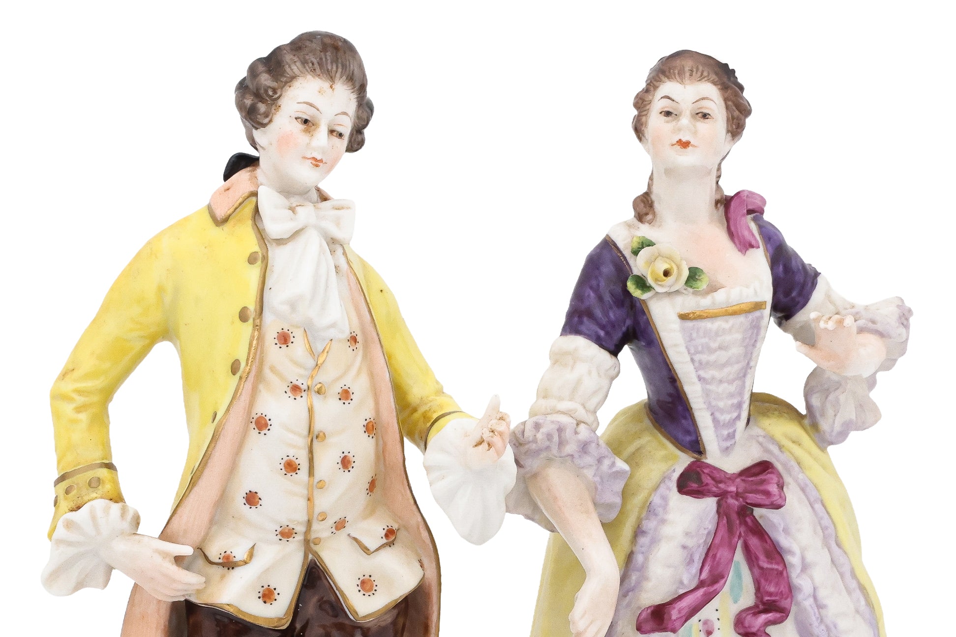 A GROUP OF FOUR RUDOLF KAMMER VOLKSTEDT PORCELAIN FIGURES