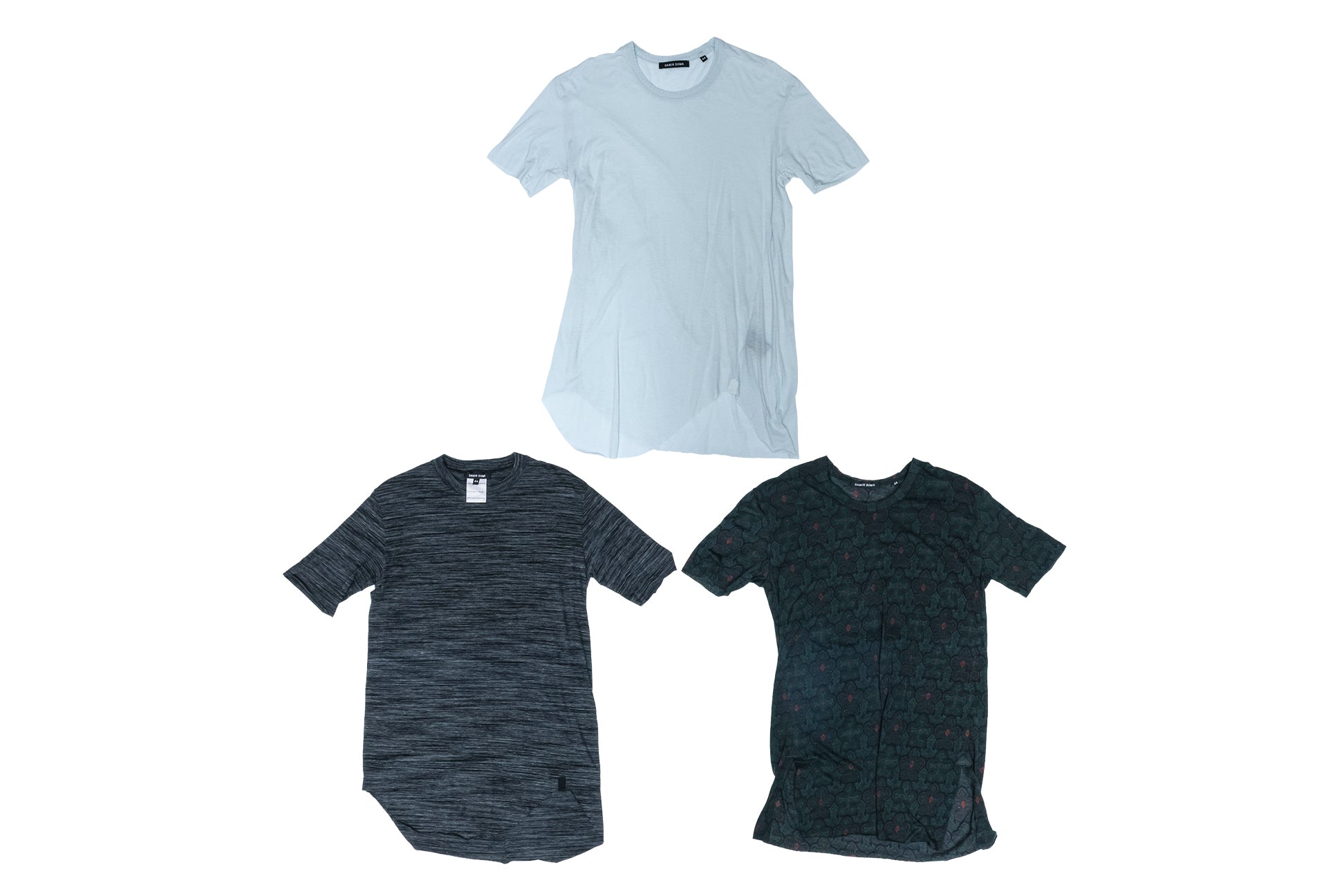 DAMIR DOMA - A GROUP OF THREE T-SHIRTS