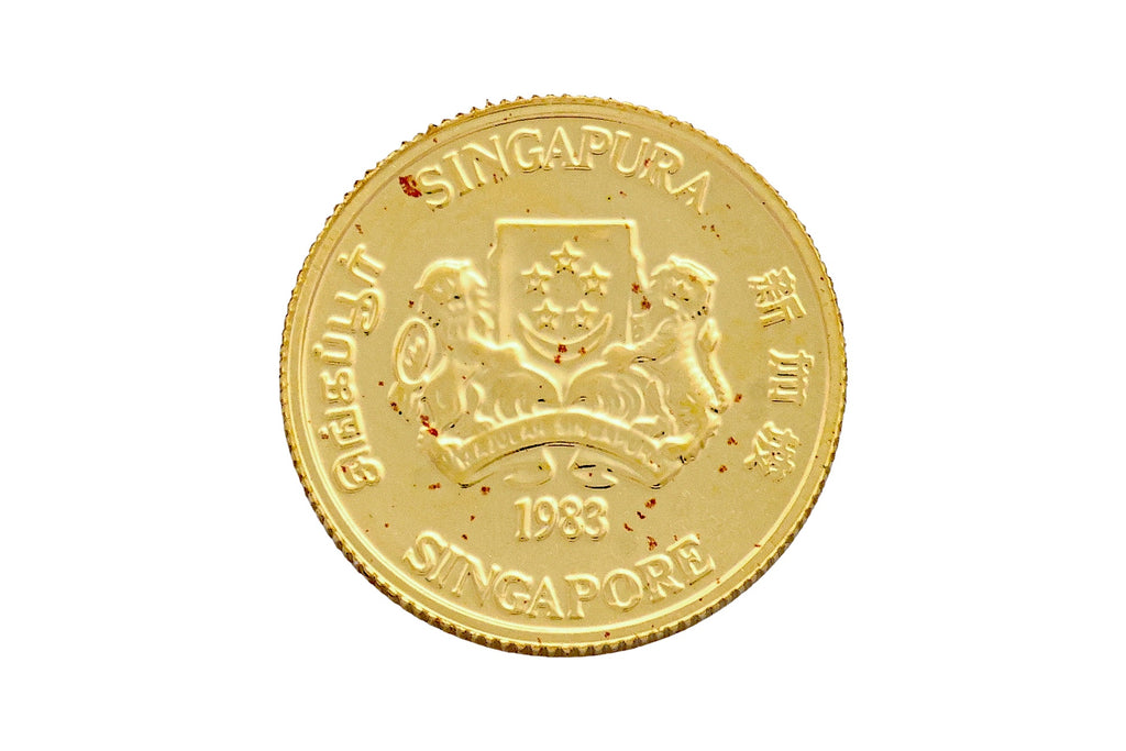 SINGAPORE, $1, 1983