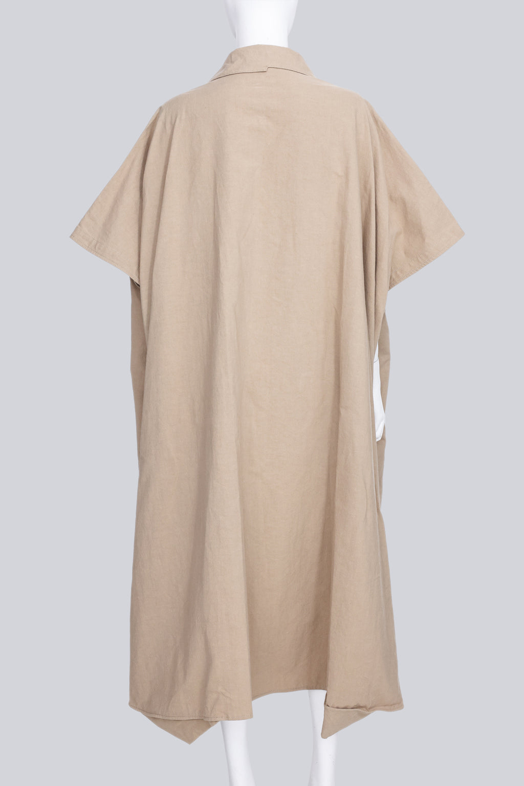 REGULATION YOHJI YAMAMOTO - A BEIGE TENT UTILITY DRESS