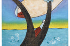 LE THIET CUONG (VIETNAMESE, B. 1962) - BIRD & TREE WITH MAN