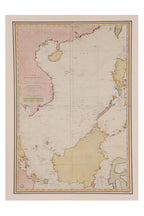 CARTE DE LA MER DE CHINE, PIERRE DAUSSY, 1838