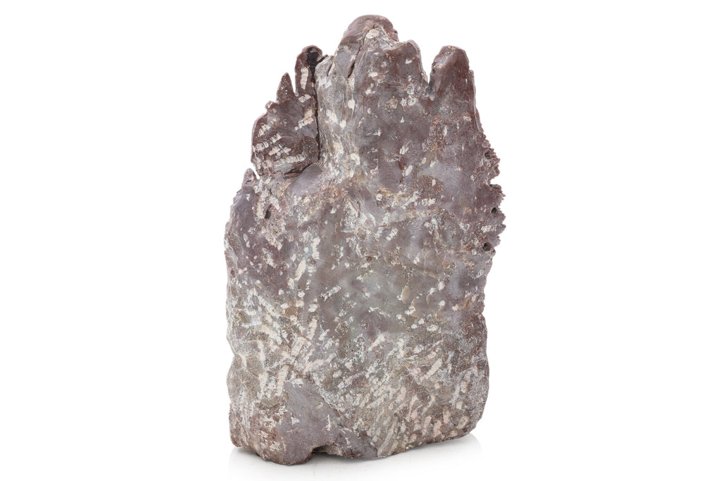 A VERY LARGE SOAPSTONE MOUNTAIN CARVING