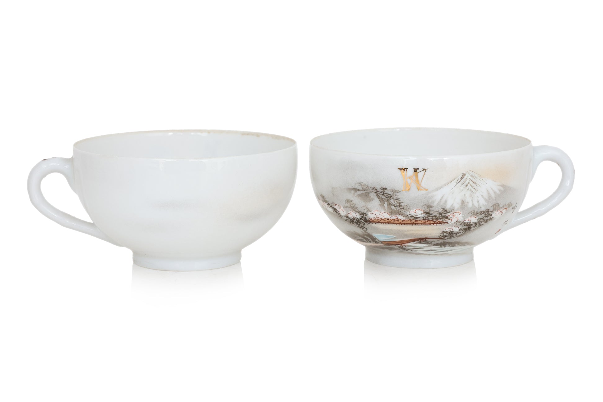 A JAPANESE EGGSHELL PORCELAIN TEA SET