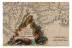 TWO EARLY HAND-COLOURED AND ENGRAVED MAPS OF TIBET, JEAN B. B. D'ANVILLE, 1737