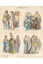 A GROUP OF FOUR COSTUME ENGRAVINGS, 1905