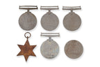 A GROUP OF SIX BRITISH WORLD WAR II MEDALS