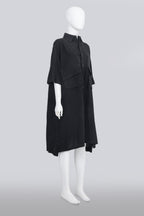 Y'S - A BLACK UTILITY DRESS