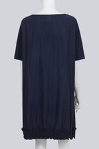 MONCLER - A NAVY SHIRT DRESS