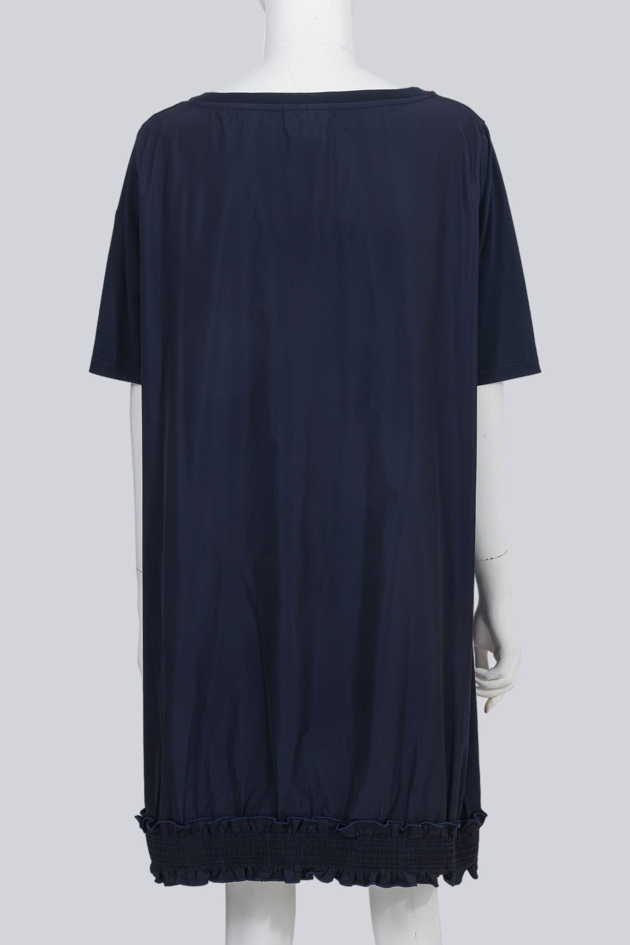 MONCLER - A NAVY SHIRT DRESS