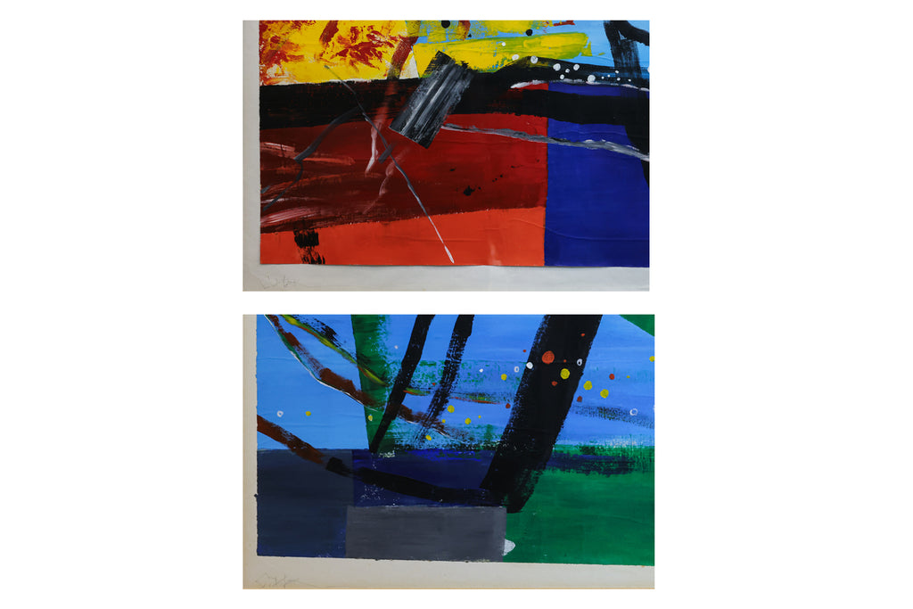 FONG KIM SENG (MALAYSIAN, B. 1949) - NATURE EMBRACE I AND II, 2001