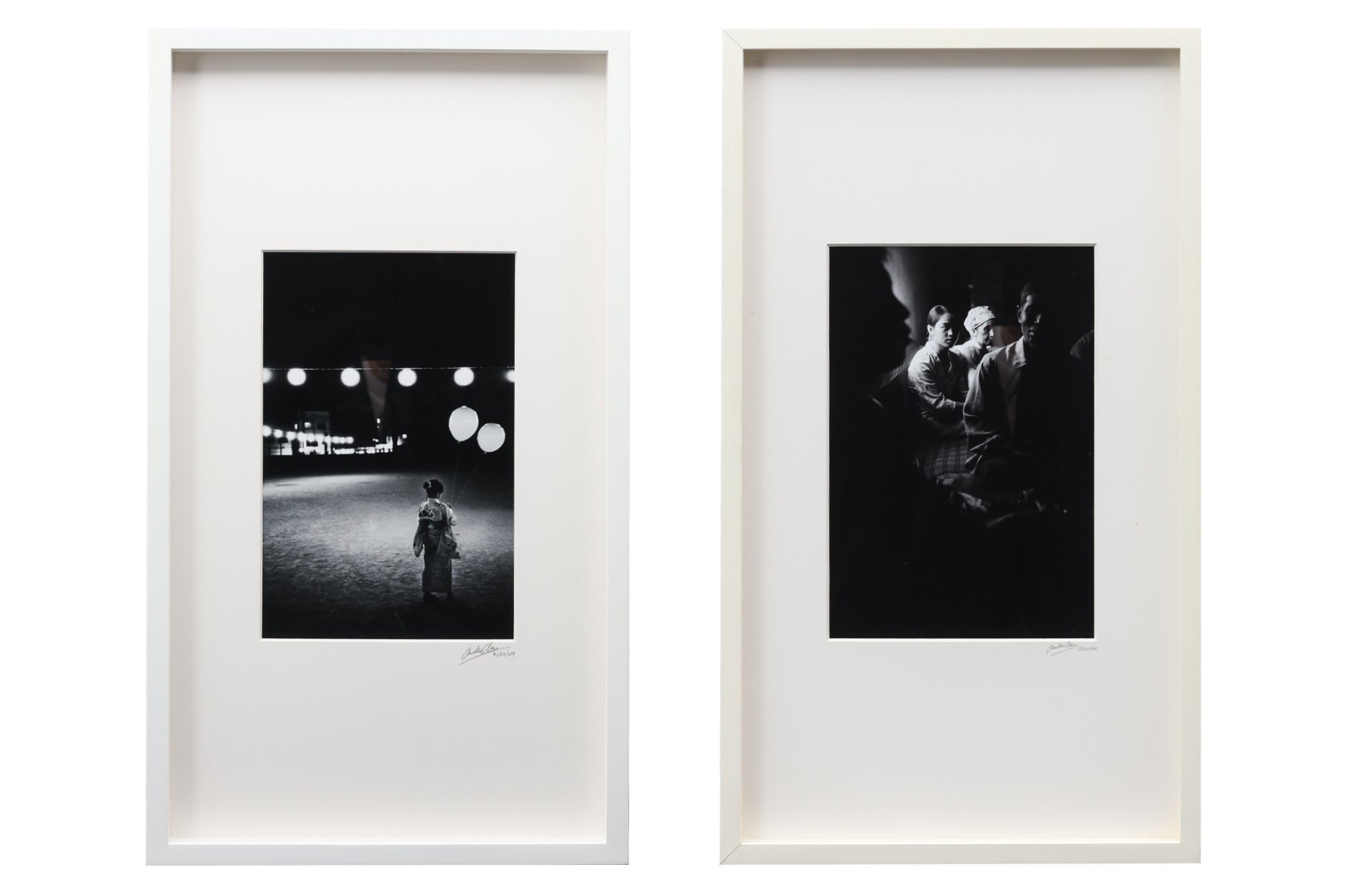 ANDREW CHEW (SINGAPOREAN, B. XX) LISTENING 2008, KIMONO LADY WITH BALLOONS 2009 (2)