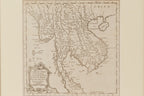 A FRENCH MAP OF MYANMAR, THAILAND AND VIETNAM (1759)
