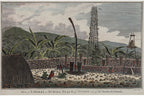 FIVE ENGRAVINGS OF HAWAII AND TAHITI, ...CAPTAIN COOK'S... VOYAGES, GEORGE W ANDERSON, 1784-1786