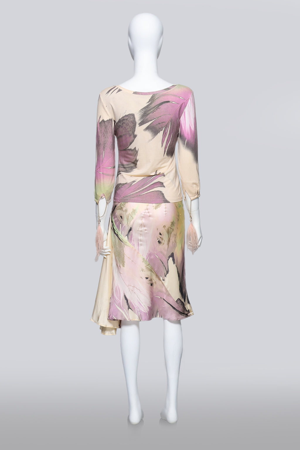 ROBERTO CAVALLI - A FEATHER PRINT SET