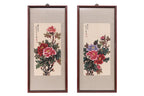 TWO CHINESE INKS - PEONIES