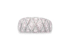 A DIAMOND 'LATTICE' RING