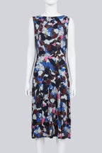 ERDEM - A FLORAL PRINT MIDI DRESS