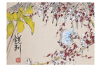 TANG JUEY LEE (MALAYSIAN, 1953-2018) - BAMBOO, ORCHIDS AND BUTTERFLY