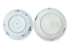 TWO BLUE AND WHITE PORCELAIN DISHES