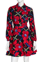 MARNI - A FLORAL PRINT DRESS, RESORT 2012