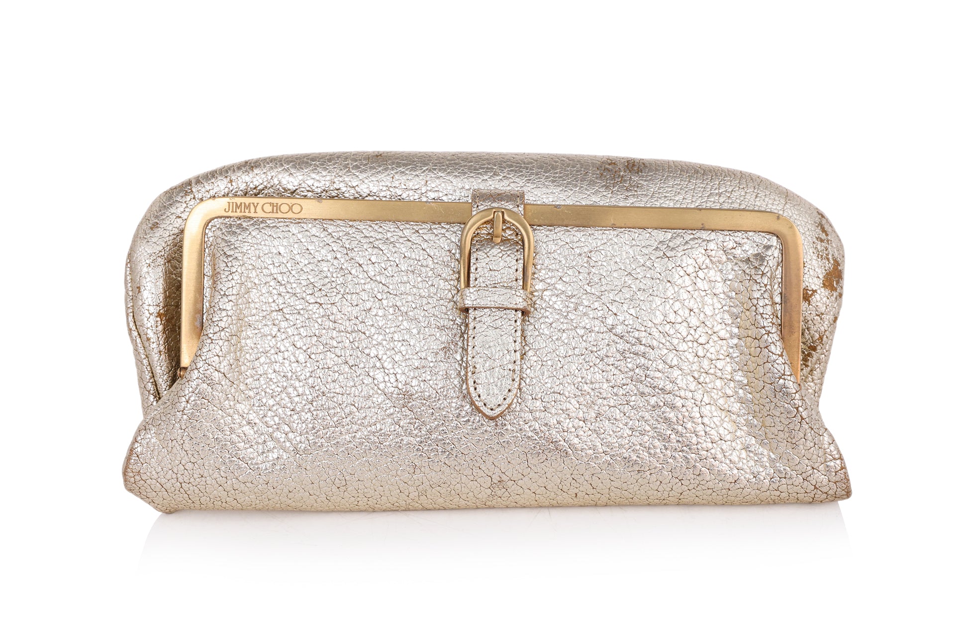 JIMMY CHOO - A GOLD CLUTCH