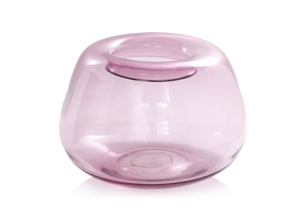 A GROUP OF THREE LARGE ART GLASS PIECES